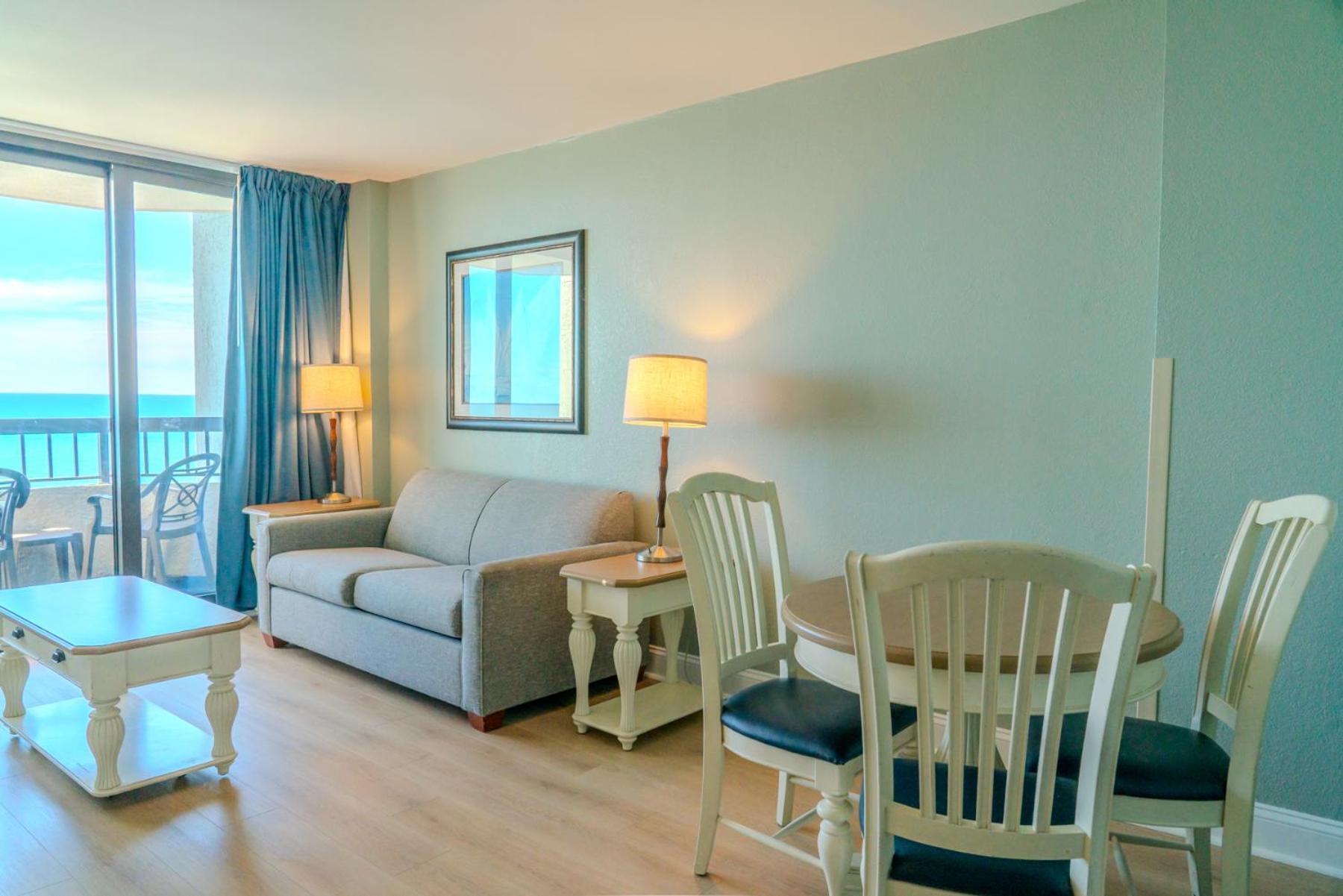 Oceanfront 1Br Suite! Perfect For 8 Guests!- Pinnacle Tower 1456 Myrtle Beach Luaran gambar