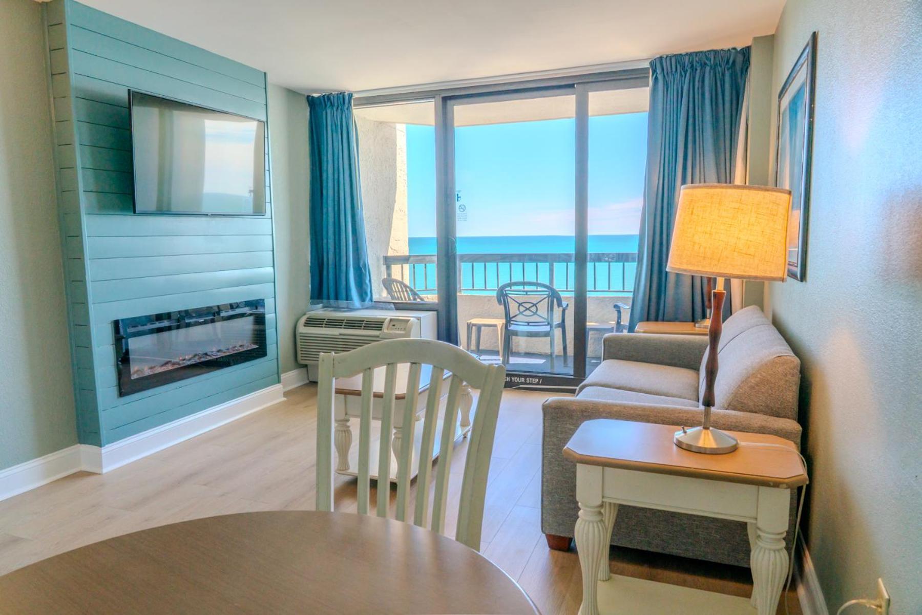 Oceanfront 1Br Suite! Perfect For 8 Guests!- Pinnacle Tower 1456 Myrtle Beach Luaran gambar