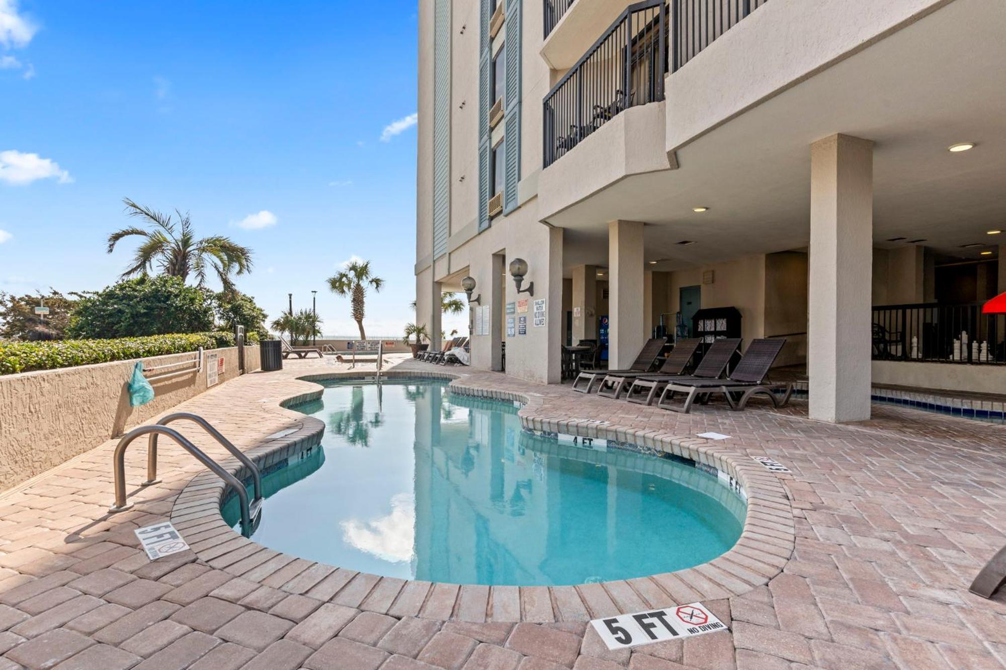 Oceanfront 1Br Suite! Perfect For 8 Guests!- Pinnacle Tower 1456 Myrtle Beach Luaran gambar