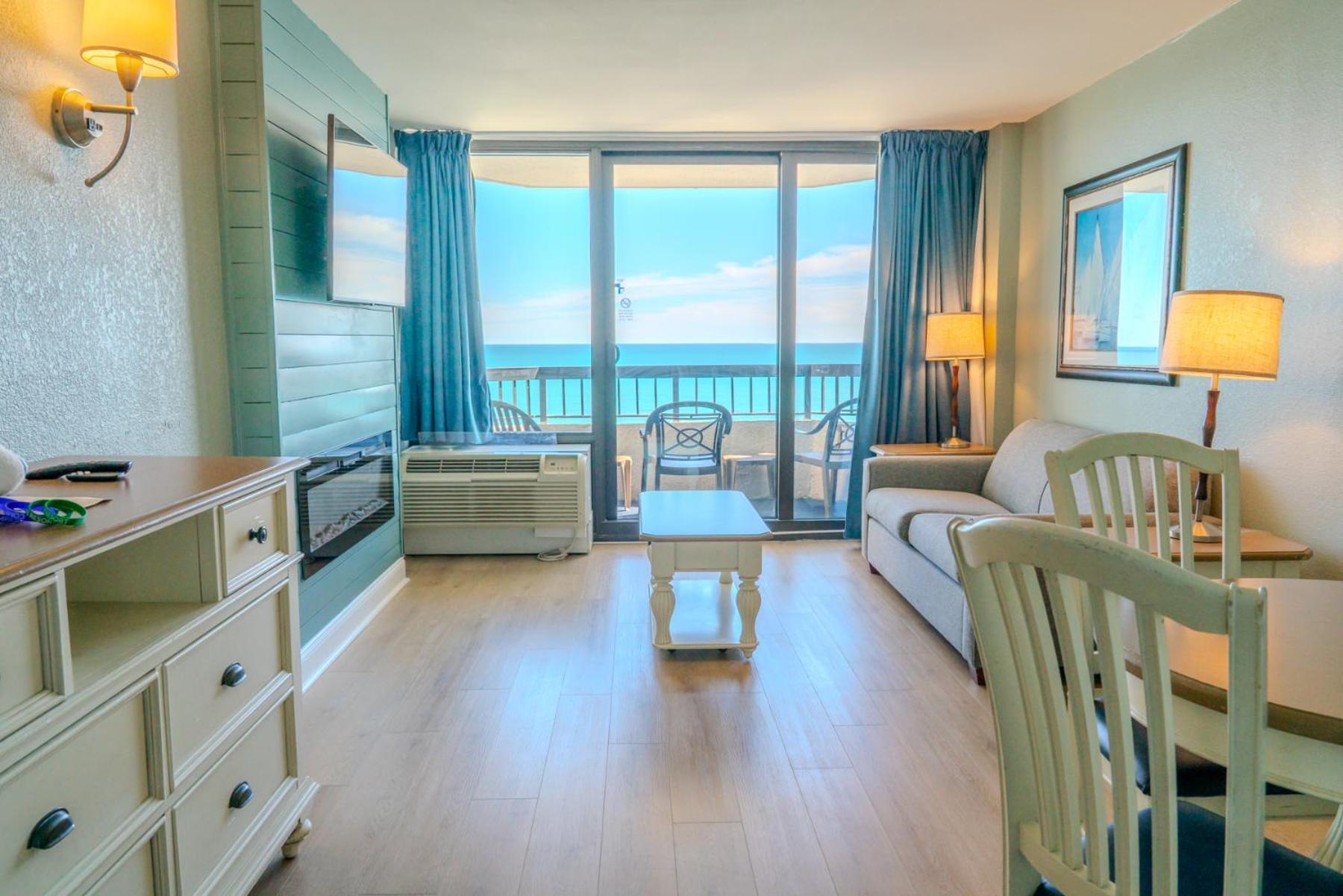 Oceanfront 1Br Suite! Perfect For 8 Guests!- Pinnacle Tower 1456 Myrtle Beach Luaran gambar